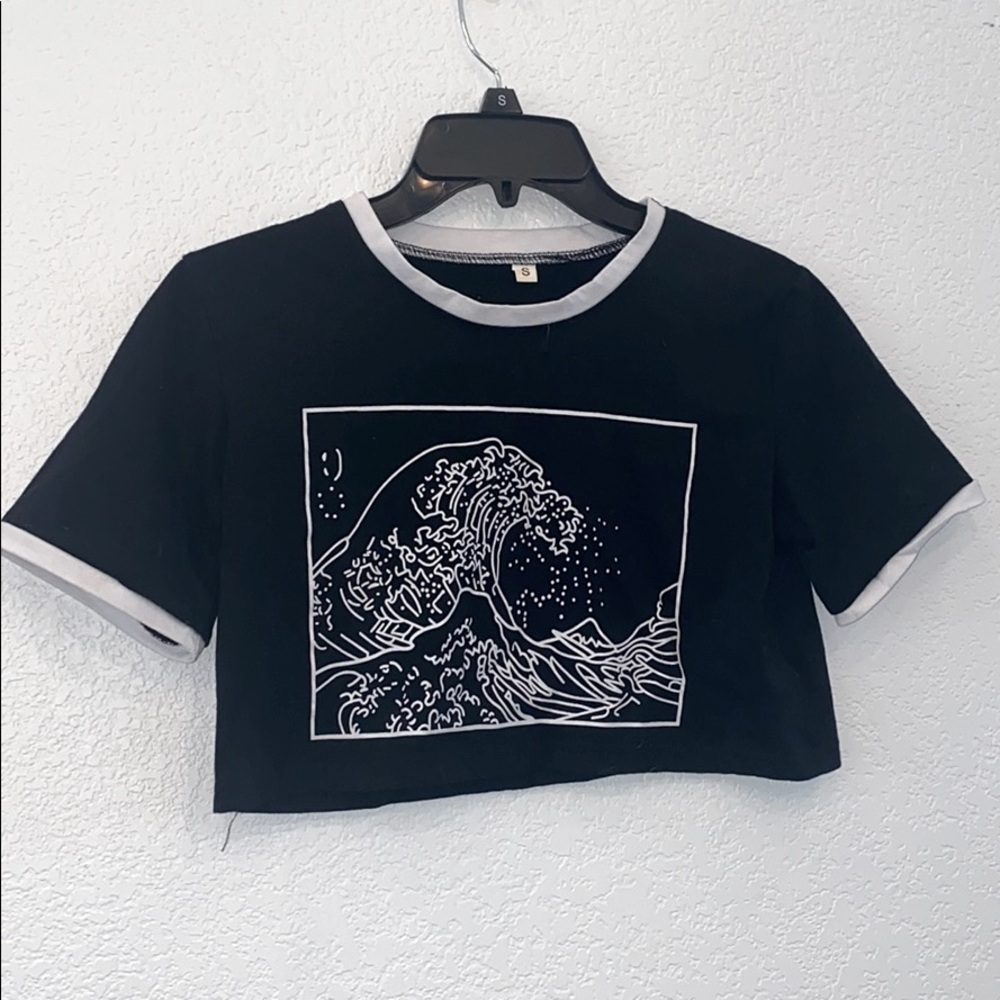 Wave Crop Top